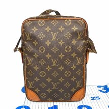 【1円～】ルイヴィトン Louis Vuitton バッグ ショルダーバッグ モノグラム ダヌーブGM M45262 864SL ブラウン レザー 中古　_画像4