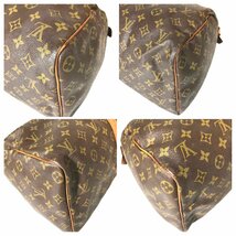 【1円～】ルイヴィトン LOUIS VUITTON バッグ ボストンバッグ キーポル45 モノグラム M41428 レザー ブラウン 中古_画像10