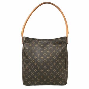 1円～ ルイヴィトン LOUIS VUITTON バッグ ショルダーバッグ ルーピングGM M51145 IM1001 レザー ブラウン 中古