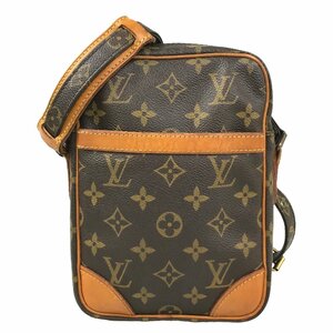 1円～ ルイヴィトン LOUIS VUITTON バッグ ショルダーバッグ ダヌーブ M45266 8905SL モノグラム レザー ブラウン 中古