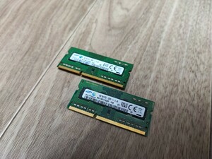 【即納・送料無料・匿名配送】SAMSUNG PC3L-12800S 4GB×2枚(8GB) 中古メモリ 