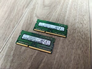 【即納・送料無料・匿名配送】SAMSUNG PC3L-12800S 1R×8 4GB×2枚(8GB) 中古メモリ 