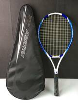 sqP146# 美品 スリクソン アドフォース 硬式用テニスラケット ブルー ケース付き ※ケースに汚れ有　SRIXON ADFORCE_画像1