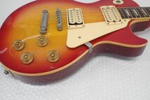 ☆D495-160　ARIA PRO II　アリアプロII　Les Paul Standard　レスポール・スタンダード　エレキギター　８１年製 マツモク製_画像8