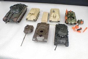 D632　直接引き取り限定　タミヤ　ラジコン・プラモデルまとめ　ジャンク品　イギリス陸軍中戦車 チーフテン/ドイツ戦車 パンサー