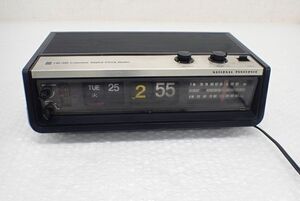 D642-80　National ナショナル　FM AM カレンダーデジタルクロックラジオ　RC-704　中古現状品