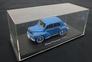 ☆DYS342-60　⑦hachette アシェット 1/43 NOREV ノレブ 国産名車コレクション　ミニカー　日野 ルノー（1957）Norev Hino Renault 4CV