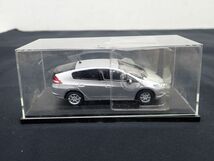 YS318-60　⑭hachette アシェット 1/43 NOREV ノレブ 国産名車コレクション　ミニカー　 ホンダ インサイト（2009）Norev Honda Insight_画像3