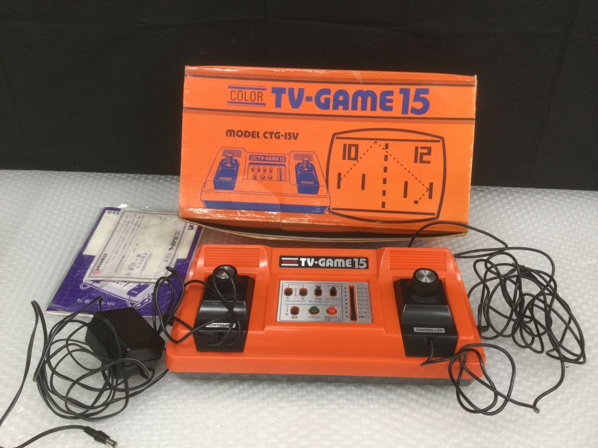 昭和レトロ Nintendo 任天堂 COLOR TV-GAME 15 カラーテレビゲーム15