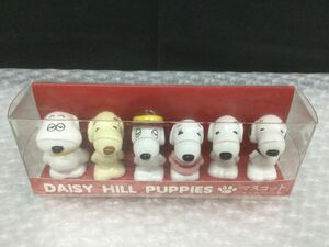 D677-60-M【未使用保管品】SNOOPY(スヌーピー)6兄弟 DAISY HILL PUPPIES 吸盤付ファミリア マスコット フィギュア PEANUT(ピーナッツ)t