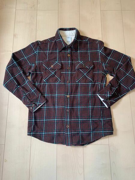 【美品】visvim(ビズビム) AHAB SHIRT L/S ウール チェック シャツ