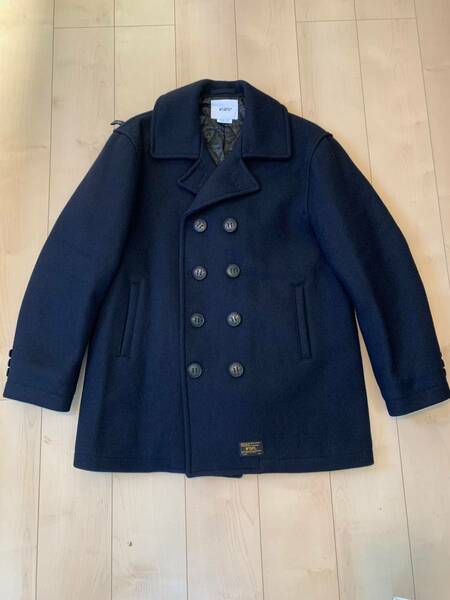 【未使用】WTAPS(ダブルタップス) ピーコート 17AW BLACK WATCH P COAT