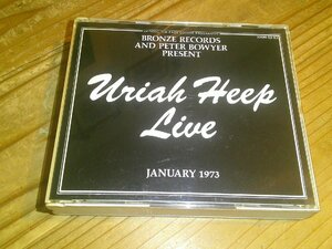 CD：URIAH HEEP URIAH HEEP LIVE ユーライア・ヒープ・ライヴ：2枚組