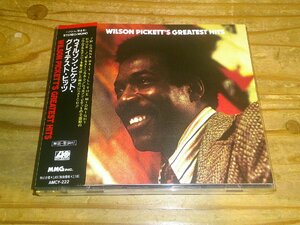 ●即決！CD：WILSON PICKETT'S GREATEST HITS ウィルソン・ピケット・グレイテスト・ヒッツ：帯付：24曲ベスト