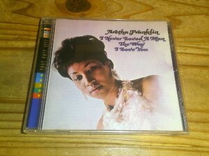 ●即決！CD：ARETHA FRANKLIN I NEVER LOVED A MAN THE WAY I LOVE YOU アレサ・フランクリン：リマスター：ボーナストラック付き全14曲