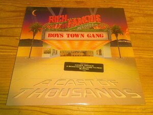 ★未開封！LP：BOY'S TOWN GANG A CAST OF THOUSANDS ボーイズ・タウン・ギャング：US盤