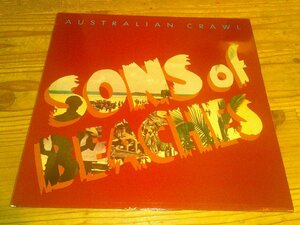●即決！LP：AUSTRALIAN CRAWL SONS OF BEACHES：オーストラリア盤