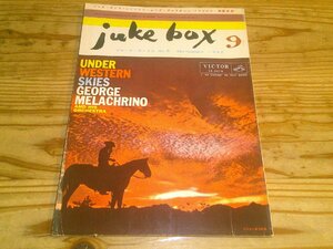 juke box ジューク・ボックス；1958年9月号；ドリス・デイ「パジャマ・ゲーム」の魅力：アルバム評「ザ・ユニーク・セロニアス・モンク」他