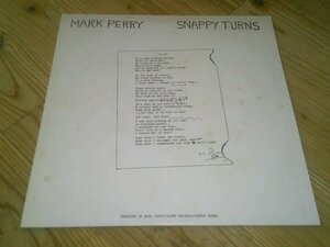 LP：MARK PERRY SNAPPY TURNS マーク・ペリー：UK盤