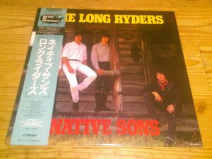 LP：THE LONG RYDERS NATIVE SONS ネイティブ・サンズ ロング・ライダーズ：帯付