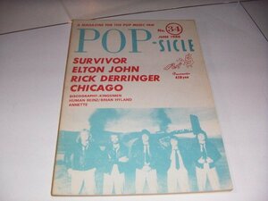 POP-SICLE ポップシクル 木崎義二：1980/6月 / June サヴァイバー：エルトン・ジョン