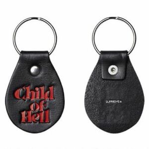 Supreme 15fw Child of Hell Keychain leather キーホルダー キーリング レザー 革 黒