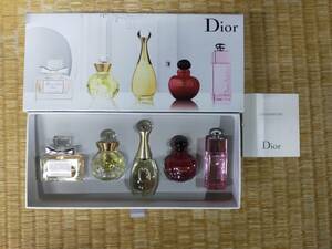 クリスチャン ディオール Christian Dior LES PARFUMS ミニ香水5本セット 香水 中古