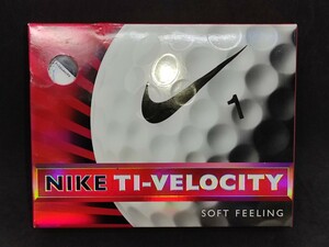 NIKE TI-VELOCITY ゴルフボール 1ダース ホワイト ¥040
