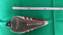 ★★テーラーメイド TaylorMade BURNER SUPERFAST ヘッドカバー 5W用 （黒×白×赤）E34_画像2