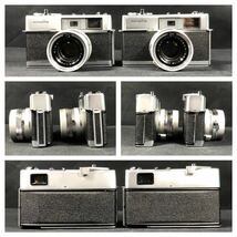 2/3a45 カメラ まとめて 3点 minolta HI-MATIC7 uniomat ミノルタ ハイマチック7 ユニオマット フィルムカメラ 動作未確認 _画像2