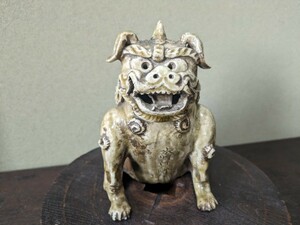  старый Seto пепел .. собака Edo времена 