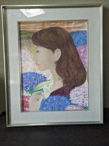 Art hand Auction 이마이 다케히사, 뷰티 페인팅, 일본화, 아이치 A0160/0210, 그림, 일본화, 사람, 보살