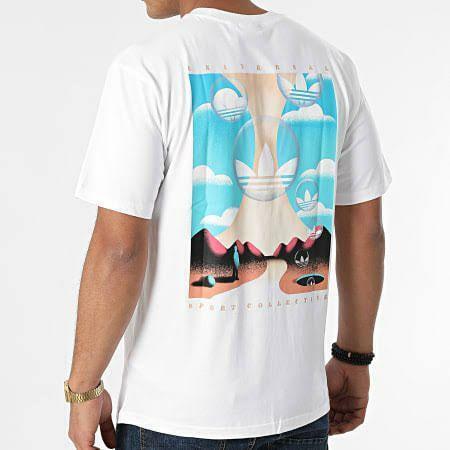 【海外限定】adidas originals Summer Linear Box Tee (Gender Neutral) H31311 Tシャツ メンズ Lサイズ