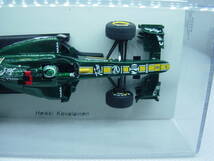 送料350円～ spark 1/43 Lotus T128 Chinese GP 2011 #20 H.Kovalaine ロータス コバライネン 中国GP_画像7