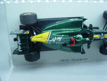 送料350円～ spark 1/43 Lotus T128 Chinese GP 2011 #20 H.Kovalaine ロータス コバライネン 中国GP_画像8