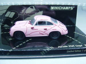 送料520円～ MINICHAMPS 1/43 Porsche 356C Coupe クーペ Pink Pig ポルシェ ピンクピッグ