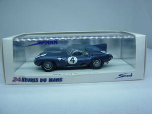 送料350円～ spark 1/43 Jaguar D Winner LM 1956 #4 N.Sanderson/R.Flockhart ジャガー Dタイプ ル・マン Le Mans 