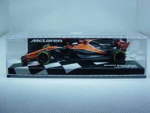 送料300円～ MINICHAMPS 1/43 McLaren MCL32 F1 CHINESE GP 2017 #2 S.VANDOORNE マクラーレン バンドーン 中国GP