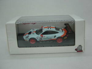 送料220円～ spark 1/64 Porsche 911 GT3 R-GPX Racing Winner 24H Spa 2019 Gulf ポルシェ ガルフ