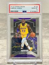 ★状態完璧！PSA10★LeBron James★2019-20 Panini Prizm #129【 レブロン・ジェームス 】Los Angeles Lakers ロスアンゼルス・レイカーズ_画像1