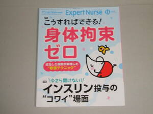 新品★エキスパートナース 2018年11月号　こうすればできる！身体拘束ゼロ／インスリン投与の"コワイ"場面