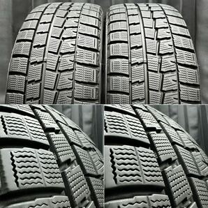 17インチ★30系プリウス Sツーリング純正アルミ＆215/45R17 DUNLOP WM01 4本 №B240220-B1 7J +50 5H 100/トヨタホイールスタッドレスの画像2