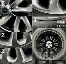 9～9.5分山★レンジローバー純正アルミ＆255/55R20 CVC6 4本 №B240222-B1 8.5J +47 5H 120/ランドローバー*20インチホイールスタッドレス_画像9