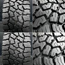 21年製8.5～9分山★30×9.50R15LT WILDPEAK A/T3W&デリカ スペースギア純正アルミ 4本 №240226-S2 検:リフトアップ*6H 139.7*三菱ホイール_画像3