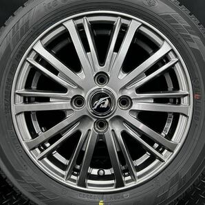 23年製新品★ヨコハマ iG60 155/65R14＆中古美品 社外ホイール 4本 240216-S4 N-BOX N-WGN スペーシア ワゴンR タント デイズ/スタッドレスの画像5