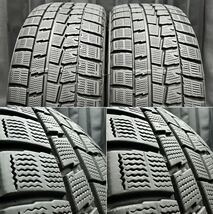 17インチ★30系プリウス Sツーリング純正アルミ＆215/45R17 DUNLOP WM01 4本 №B240220-B1 7J +50 5H 100/トヨタホイールスタッドレス_画像3