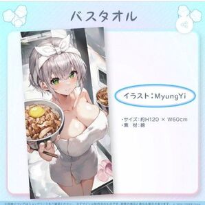 ホロライブ 白銀ノエル 誕生日記念2022 バスタオル