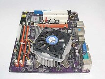 ECS MicroATX LGA775 マザーボード G31T-M（CPU メモリー付）_画像2