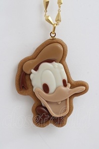 Q-pot. / Donald Duck /shuga- cookie necklace Y-24-02-04-045-QP-AC-SZ-ZY