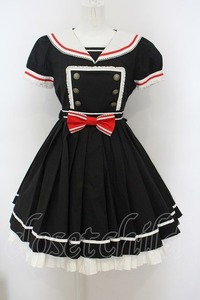 Angelic Pretty / プリーツア・ラ・モードワンピース クロ O-24-02-08-004-AP-OP-OW-OS